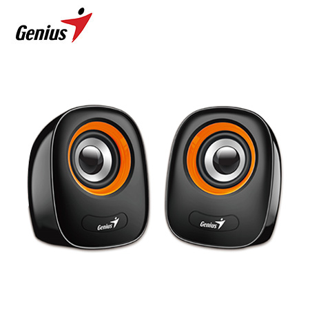 PARLANTE GENIUS SP-Q160 USB POWER 6W ORANGE (PN 31730027402)